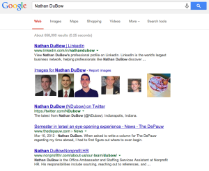 Google Nathan DuBow