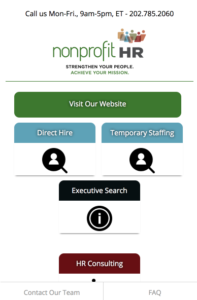 Nonprofit HR - HR consulting 