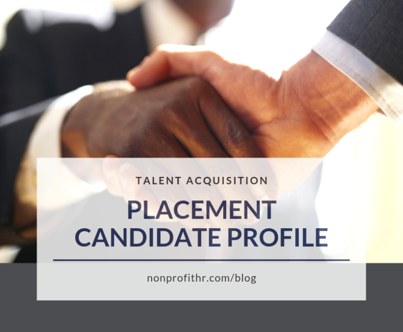 Placement Candidate Profile