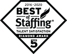 Best of Staffing Talent Diamond Award 2020