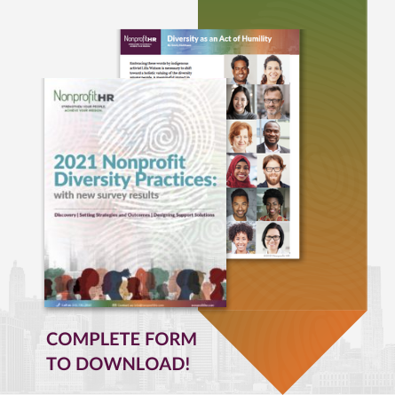 Image of the 2021 Nonprofit Diversity Practices E-book