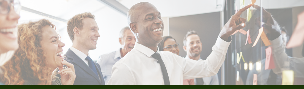 group of people smiling