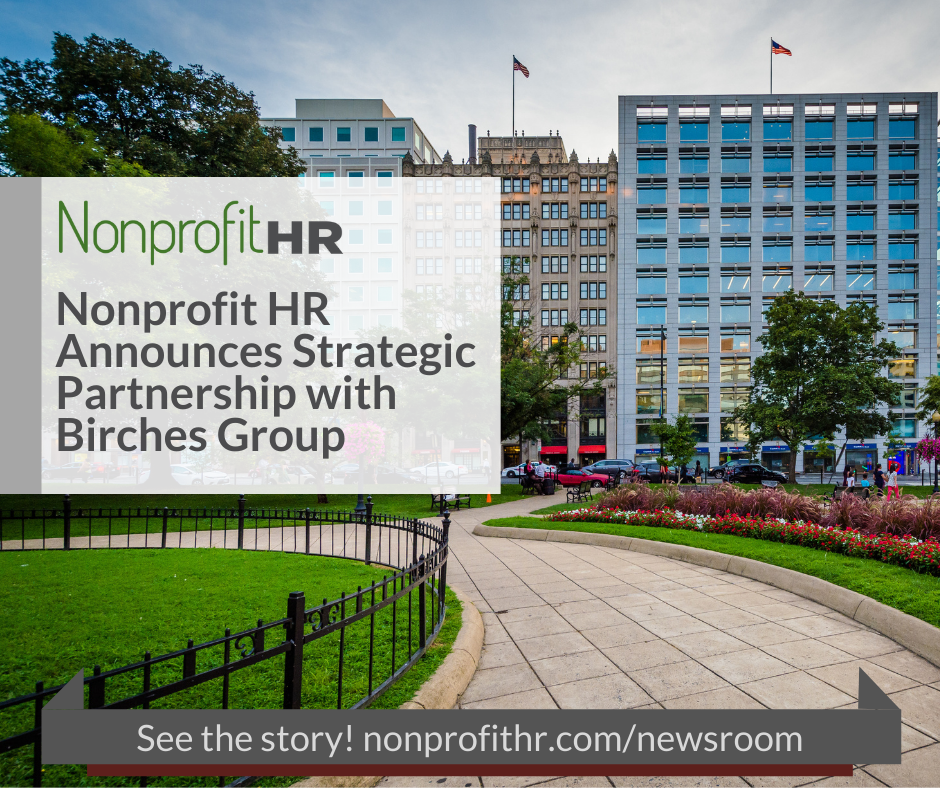 Nonprofit HR Announces Strategic Partnership with Birches Group