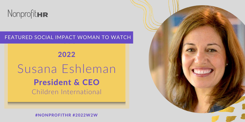 Women to watch 2022- Susana Eshleman
