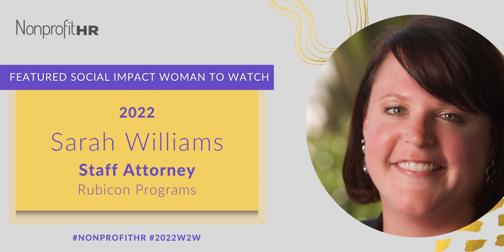 Women to watch 2022- Sarah Williams