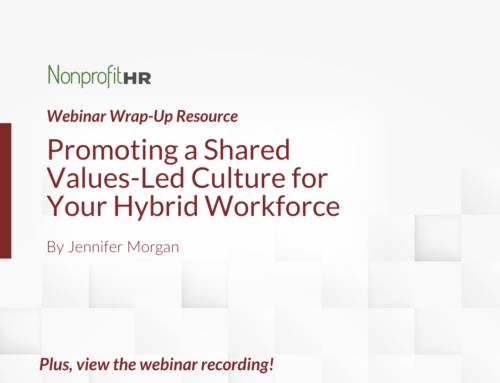 Promoting a Shared Values-Led Culture for Your Hybrid Workforce