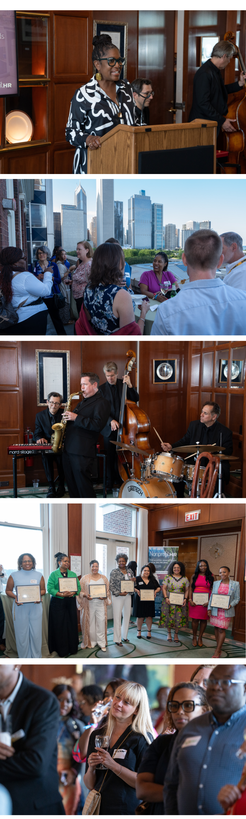 Banner image of Orchestrating Excellence reception photos.
