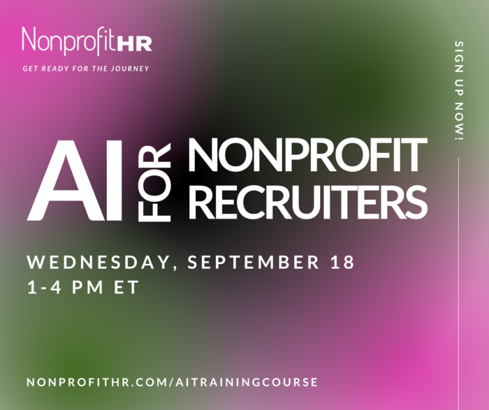 AI for Nonprofit Recruiters - Training Course